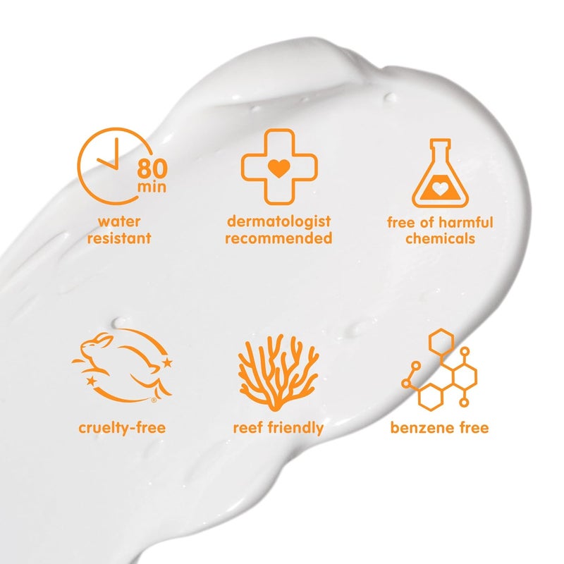 think! Thinkbaby Baby Sunscreen for Sensitive Skin, 3 Fl Oz, SPF 50 Clear Zinc Oxide Baby Mineral Sunscreen, Broad Spectrum UVA/UVB Protection, Natural, Water Resistant, Reef Safe, Vegan | for Sensitive Skin, Clear Zinc Oxide, Baby Sunblock, Natural, Water Resistant - Image 5